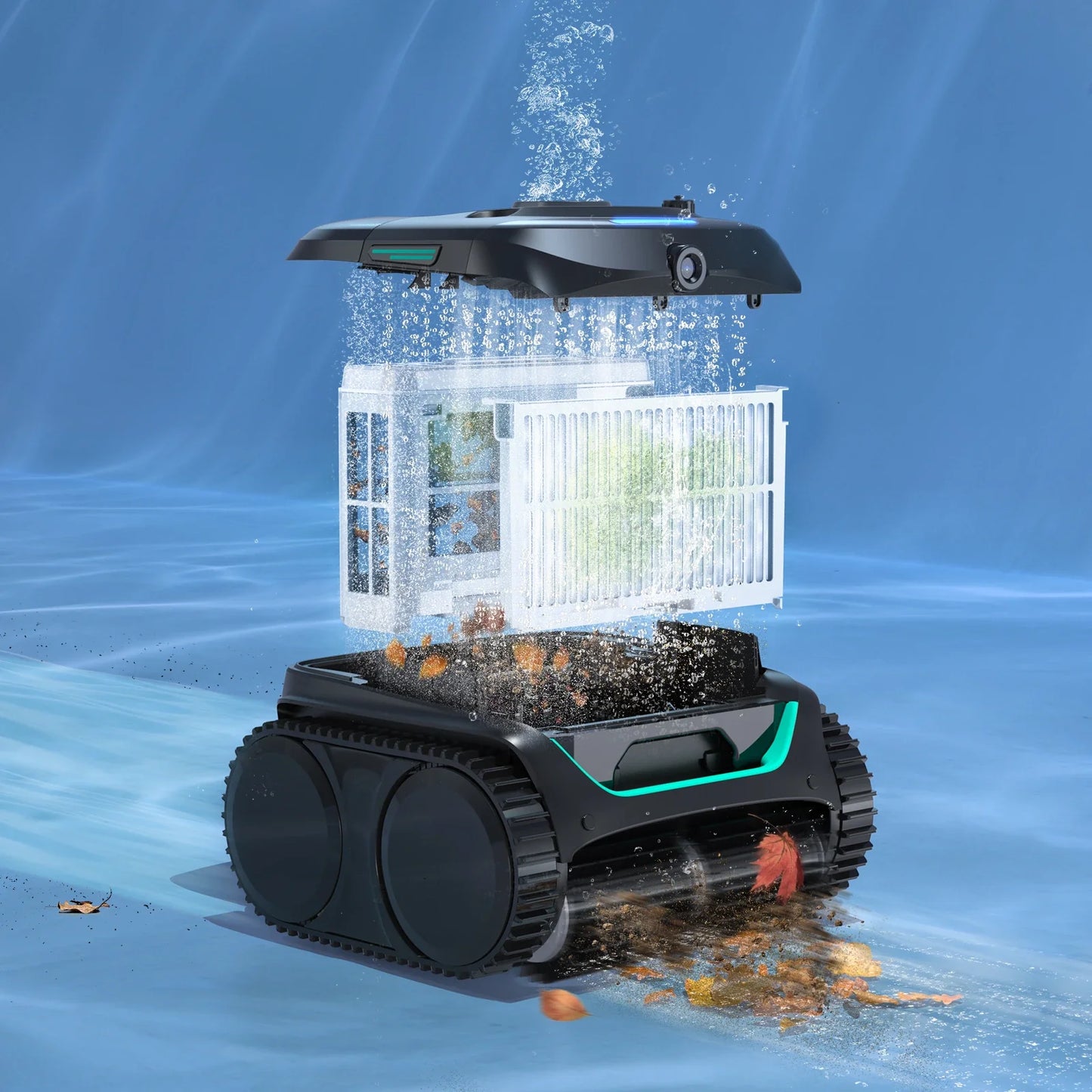 WYBOT C2 Vision Robotic Pool Cleaner Vacuum with AI Vision & Smart APP Control