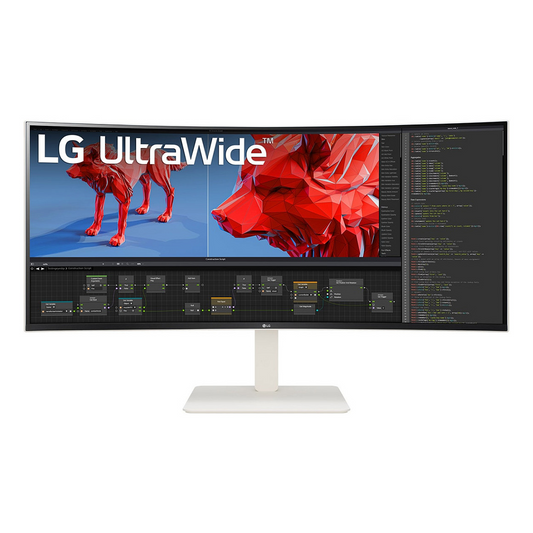 LG 38BR85QC-W 38" WQHD+ Nano IPS ultraszéles ívelt monitor