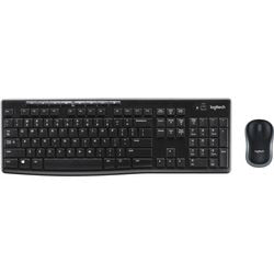 Keyboard and mouse Logitech MK270 QWERTY