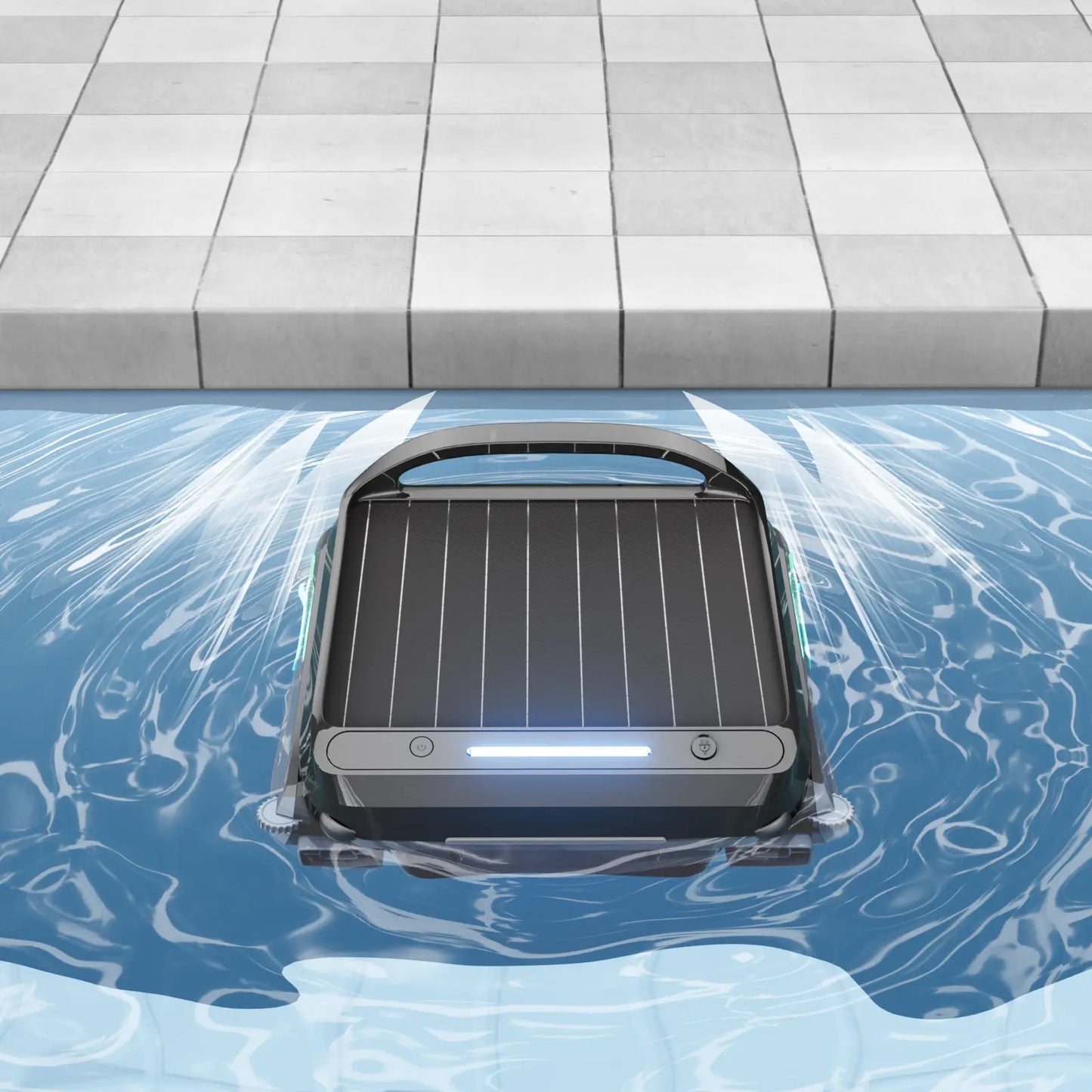 WYBOT F1 Pool Skimmer Solar Powered Robotic Cleaner