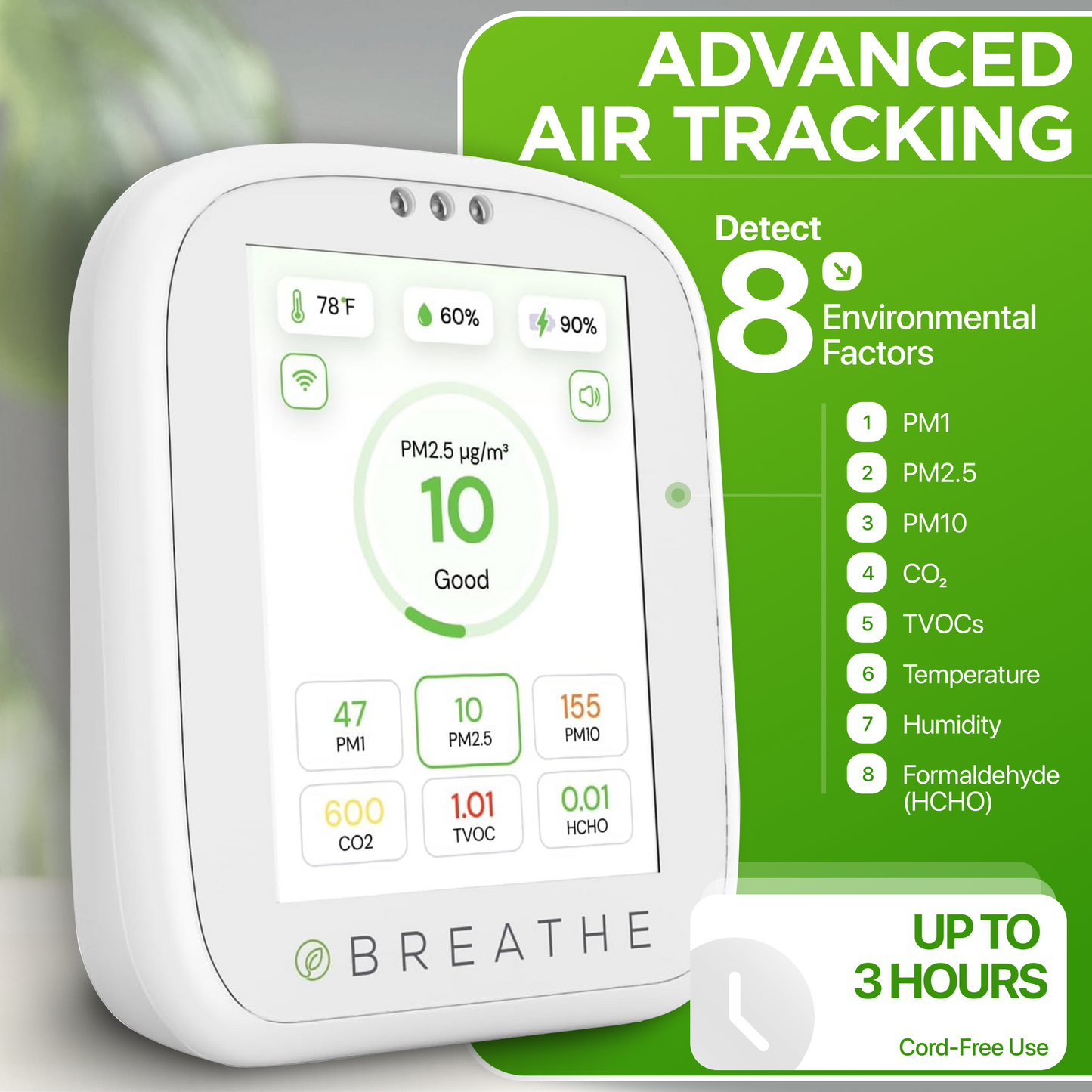 BREATHE Air Quality Monitor