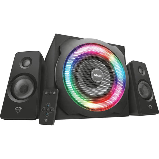 Trust GXT 629 Tytan RGB Illuminated 2.1 Speaker Set PC Speaker (Black)