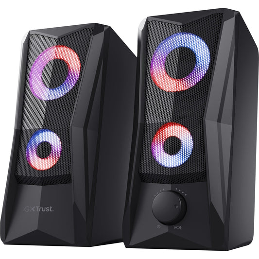 Trust GXT 606 Javv RGB-illuminated 2.0 Speaker Set PC Speaker (Black)